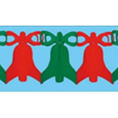 Kerstklok slingers 3 meter